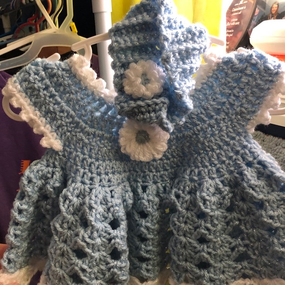 Crochet baby dresses - Picture 5 of 5